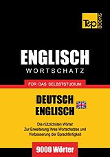 E-Book (epub) Wortschatz Deutsch-Britisches Englisch für das Selbststudium - 9000 Wörter von 