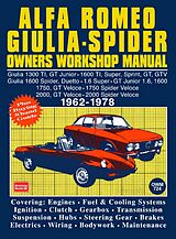 eBook (epub) Alfa Romeo Spider Owners Work Manual de Trade Trade