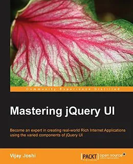 E-Book (pdf) Mastering jQuery UI von Vijay Joshi