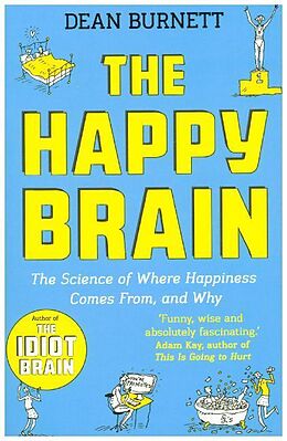 Couverture cartonnée The Happy Brain de Dean Burnett