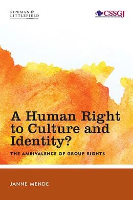 E-Book (epub) A Human Right to Culture and Identity von Janne Mende
