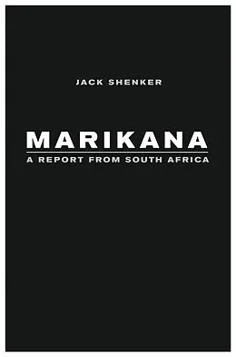 E-Book (epub) Marikana von Jack Shenker