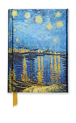  Vincent van Gogh: Starry Night over the Rhône (Foiled Pocket Journal) de 