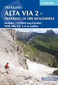 E-Book (epub) Alta Via 2 - Trekking in the Dolomites von Gillian Price