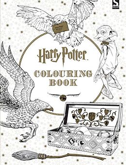 Kartonierter Einband Harry Potter Colouring Book von Warner Brothers