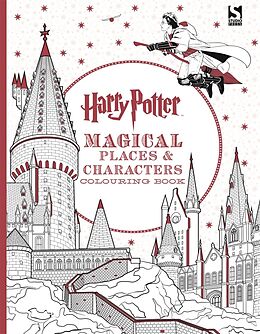 Kartonierter Einband Harry Potter Magical Places and Characters Colouring Book von J K Rowling