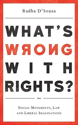 E-Book (epub) What's Wrong with Rights? von Radha D'Souza