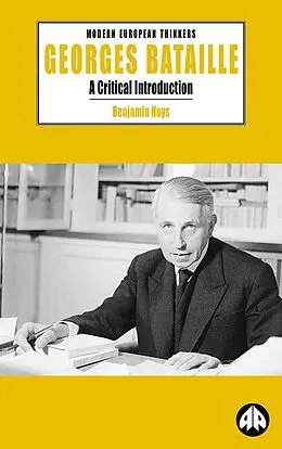 E-Book (epub) Georges Bataille von Benjamin Noys