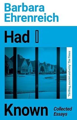 E-Book (epub) Had I Known von Barbara Ehrenreich