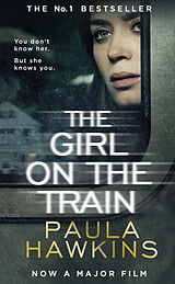 Kartonierter Einband The Girl on the Train, Film tie-in von Paula Hawkins