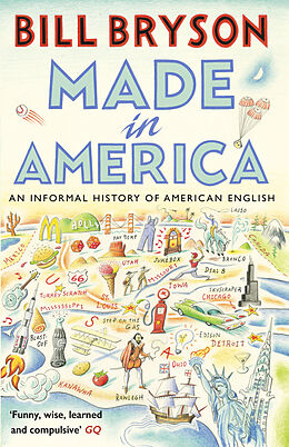 Couverture cartonnée Made in America de Bill Bryson