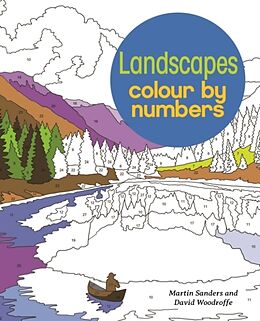 Broché Colour By Numbers: Landscapes de David; Sanders, Martin Woodroffe
