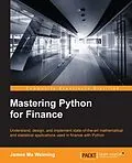 E-Book (epub) Mastering Python for Finance von James Ma Weiming