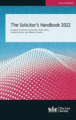 E-Book (epub) Solicitor's Handbook 2022 von Gregory Treverton-Jones, QC, Nigel West