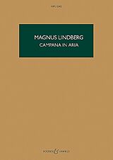 Magnus Lindberg Notenblätter Campana in Aria