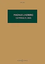 Magnus Lindberg Notenblätter Campana in Aria