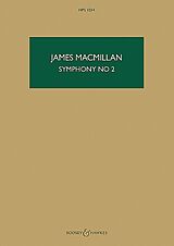 James MacMillan Notenblätter Symphony no.2