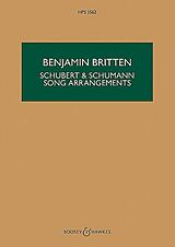 Franz Schubert, Robert Schumann Notenblätter Schubert and Schumann Songs Arrangments