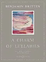 Benjamin Britten Notenblätter A Charm of Lullabies op.41 and 2 further Settings