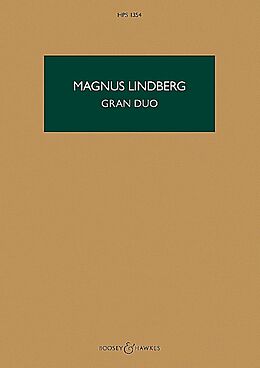 Magnus Lindberg Notenblätter Grand Duo