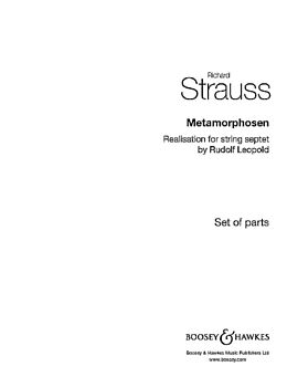 Richard Strauss Notenblätter Metamorphosen