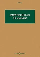 James MacMillan Notenblätter The Berserking