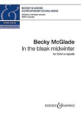 Becky McGlade Notenblätter In the bleak midwinter