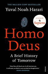 Couverture cartonnée Homo Deus de Yuval Noah Harari