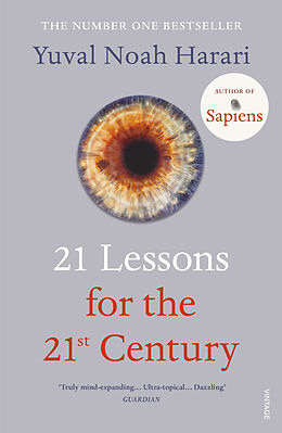 Couverture cartonnée 21 Lessons for the 21st Century de Yuval Noah Harari