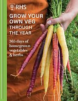 Livre Relié RHS Grow Your Own Veg Through the Year de Royal Horticultural Society