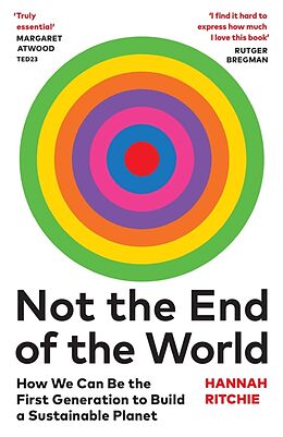 Couverture cartonnée Not the End of the World de Hannah Ritchie