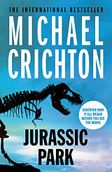 Couverture cartonnée Jurassic Park de Michael Crichton