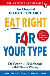 Kartonierter Einband Eat Right 4 Your Type von Peter D'Adamo