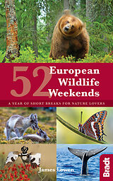 Couverture cartonnée 52 European Wildlife Weekends de James Lowen