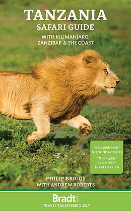 Couverture cartonnée Tanzania Safari Guide de Philip Briggs, McIntyre Chris