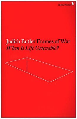 Kartonierter Einband Frames of War von Judith Butler