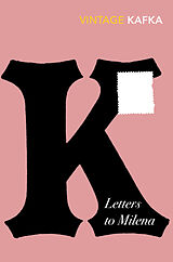 Couverture cartonnée Letters to Milena de Franz Kafka
