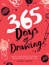 Couverture cartonnée 365 Days of Drawing de Scobie Lorna