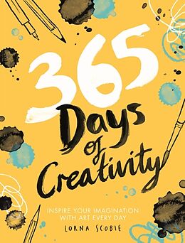 Couverture cartonnée 365 Days of Creativity de Scobie Lorna