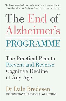 Couverture cartonnée The End of Alzheimer's Programme de Dale Bredesen