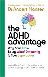 Couverture cartonnée The ADHD Advantage de Dr Anders Hansen