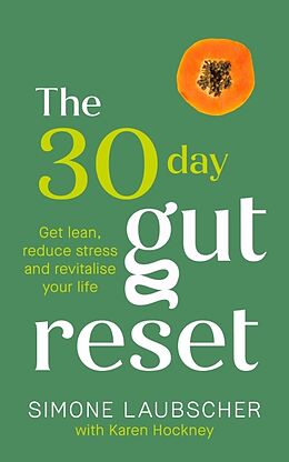 Couverture cartonnée The 30-Day Gut Reset de Simoné Laubscher