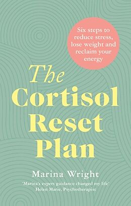 Couverture cartonnée The Cortisol Reset Plan de Marina Wright