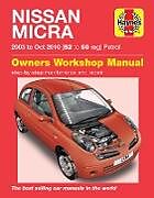 Couverture cartonnée Nissan Micra (03 - Oct 10) Haynes Repair Manual de Haynes Publishing