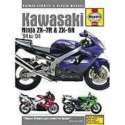 Couverture cartonnée Kawasaki ZX-7R & ZX-9R Ninja (94 - 04) de Haynes Publishing