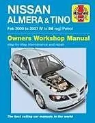 Kartonierter Einband Nissan Almera & Tino Petrol (Feb 00 - 07) Haynes Repair Manual von Haynes Publishing