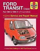 Couverture cartonnée Ford Transit Diesel (86 - 99) C to T de Haynes Publishing