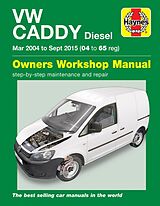 Couverture cartonnée VW Caddy Diesel (Mar '04-Sept '15) 04 to 65 de Mark Storey