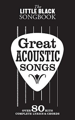  Notenblätter The little black SongbookGreat Acoustic Songs