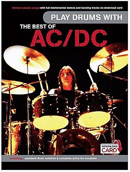  Notenblätter Play Drums with The Best of AC/DC (+Online Audio)